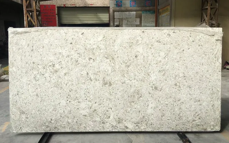 Black Marquina Marble Look Quartz Stone Slabs