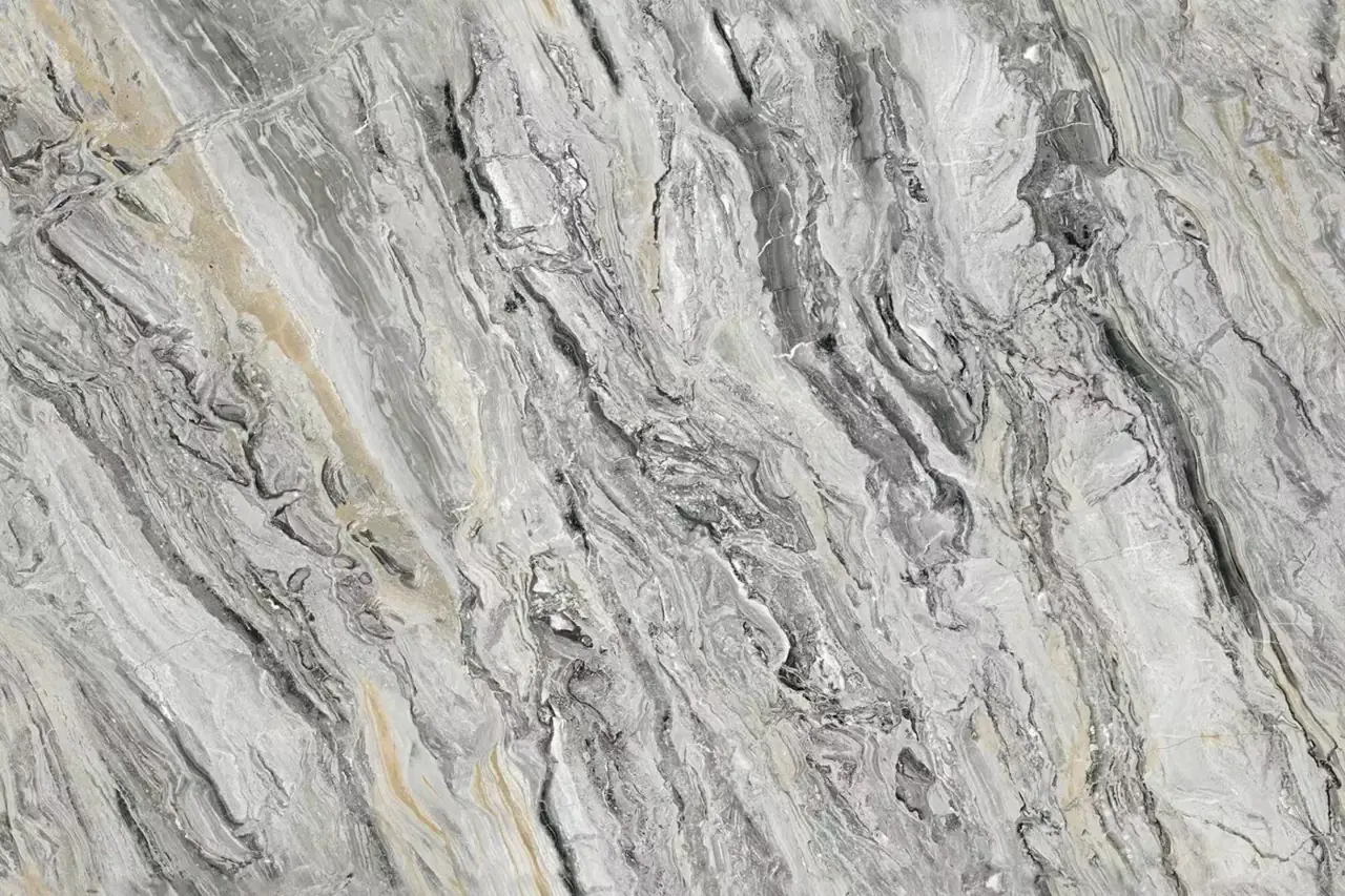 Texture reference for brown grey vein sintered stone slab