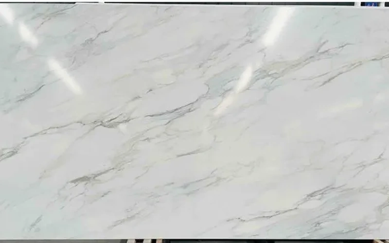 Calacatta Quartz Stone Slabs for Kitchen Countertops