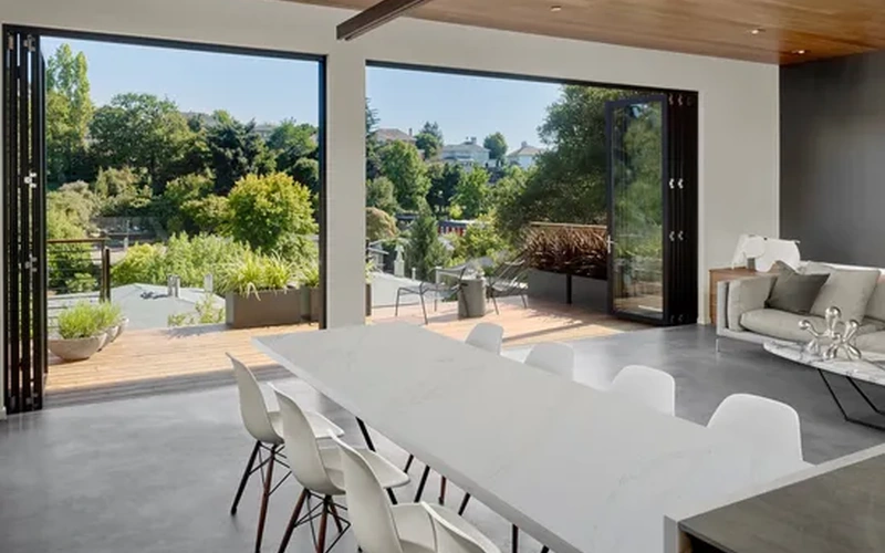 Calacatta White Quartz Silica Free Kitchen Countertop Slabs