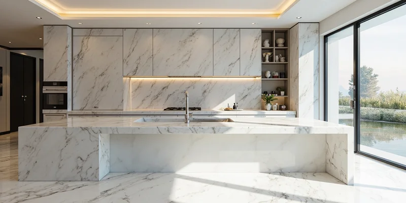 Completed Villa Kitchen