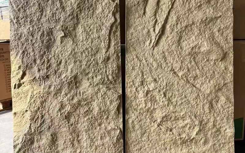 Faux Stone PU Wall Panels Outdoor Decoration