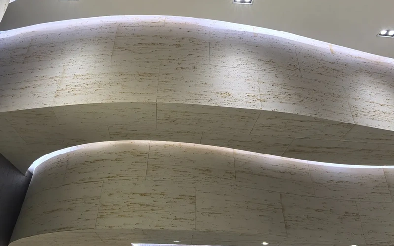 Flexible PU Stone Wall Panel Marble Look