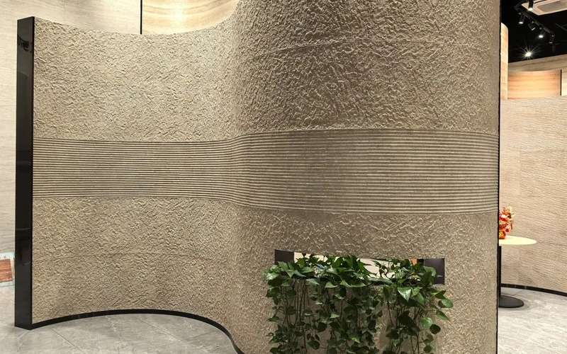 Flexible PU Stone Wall Panel Marble Look
