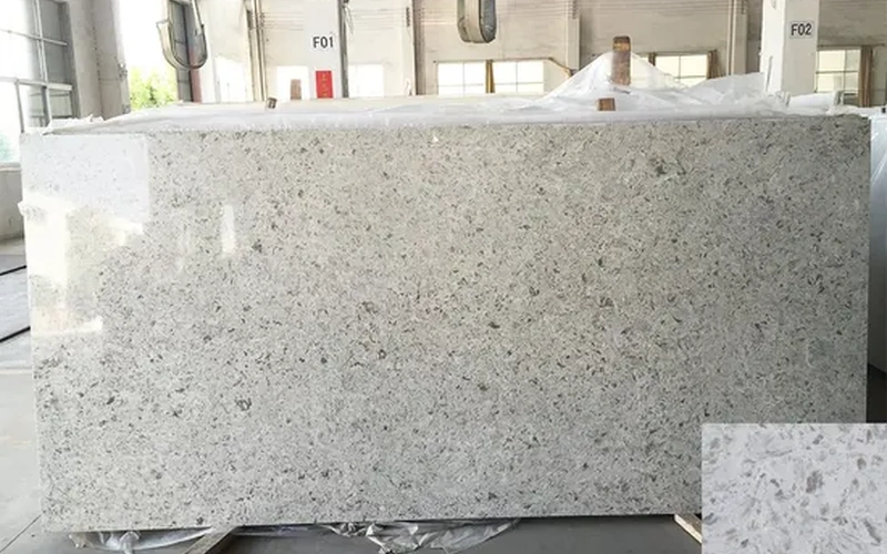 Granite Marble Look Artificial Quartz Stone Slabs
