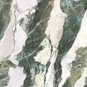 Texture reference for green white vein sintered stone slab