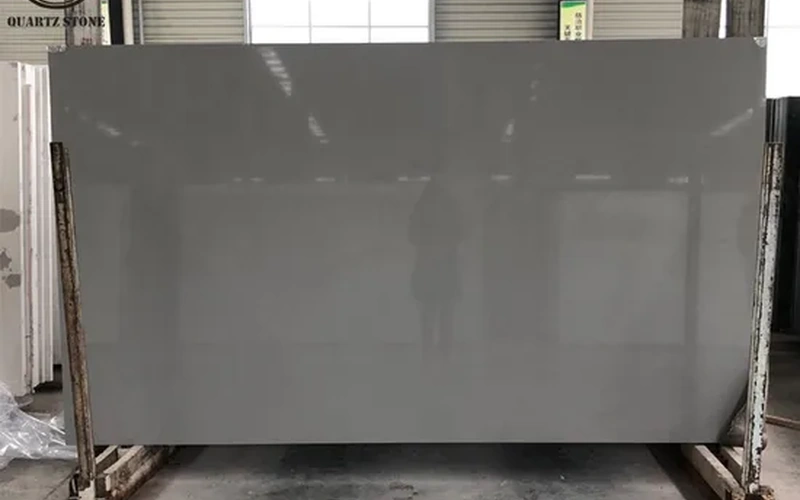 Grey Quartz Stone Slabs for Kitchen Countertops