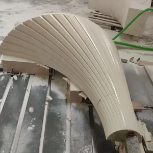 Custom Stone Staircase Curved Components