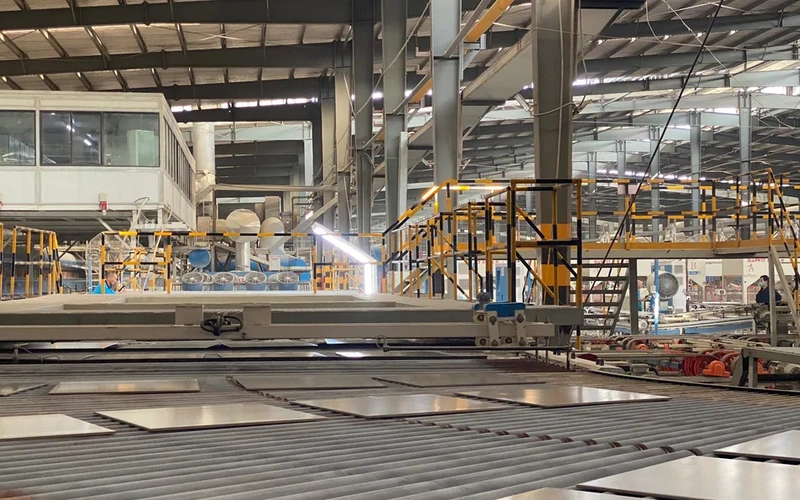 Mystical Cloud Sea Sintered Stone Wall Tile