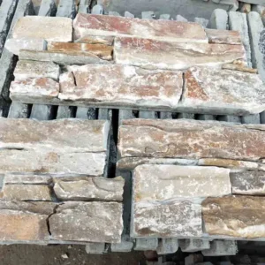 natural golden yellow slate ledge stone veneer banner 1