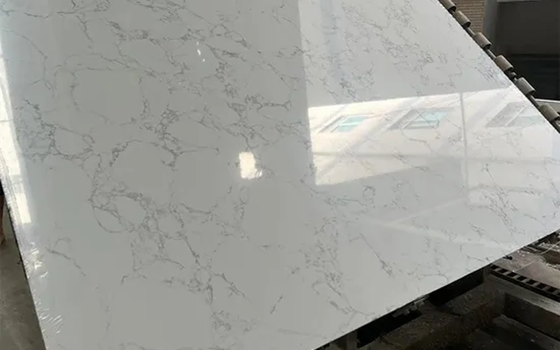 Polished Engineered Marble Slabs for Interior Applications