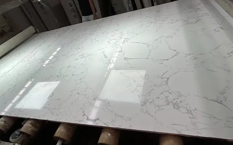 Polished Engineered Marble Slabs for Interior Applications