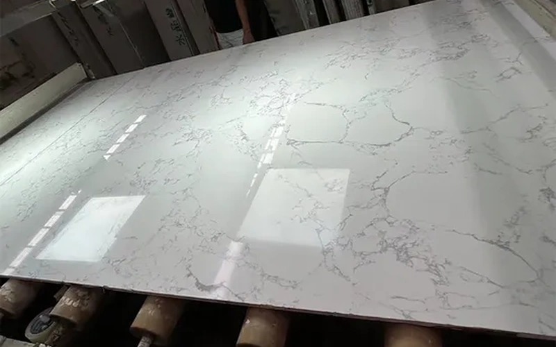 Polished Engineered Marble Slabs for Interior Applications