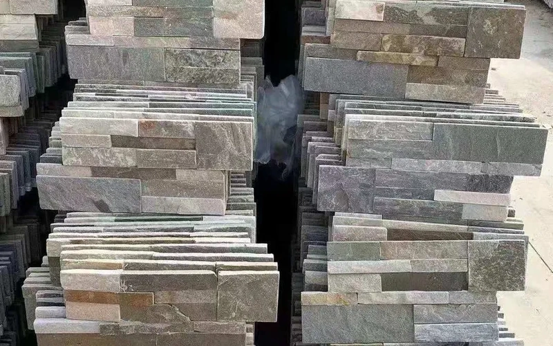 Rust Slate Flagstone Natural Stone Wall Cladding