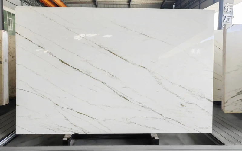 Sichuan White Marble Slabs for Countertops Flooring