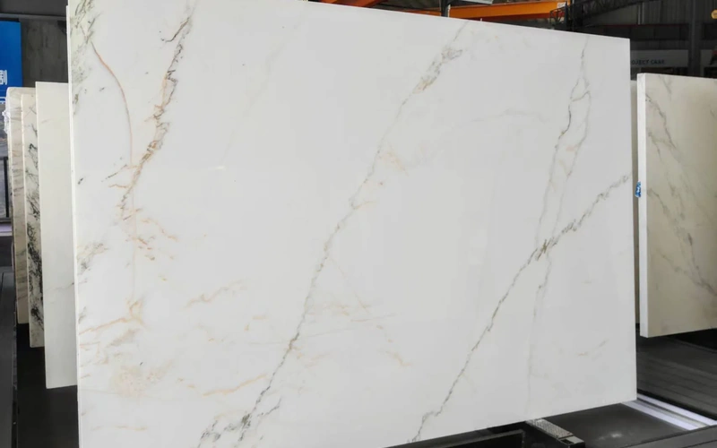 Sichuan White Marble Slabs for Countertops Flooring