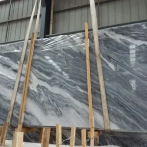 wave grey marble slab for floors walls countertops banner 1